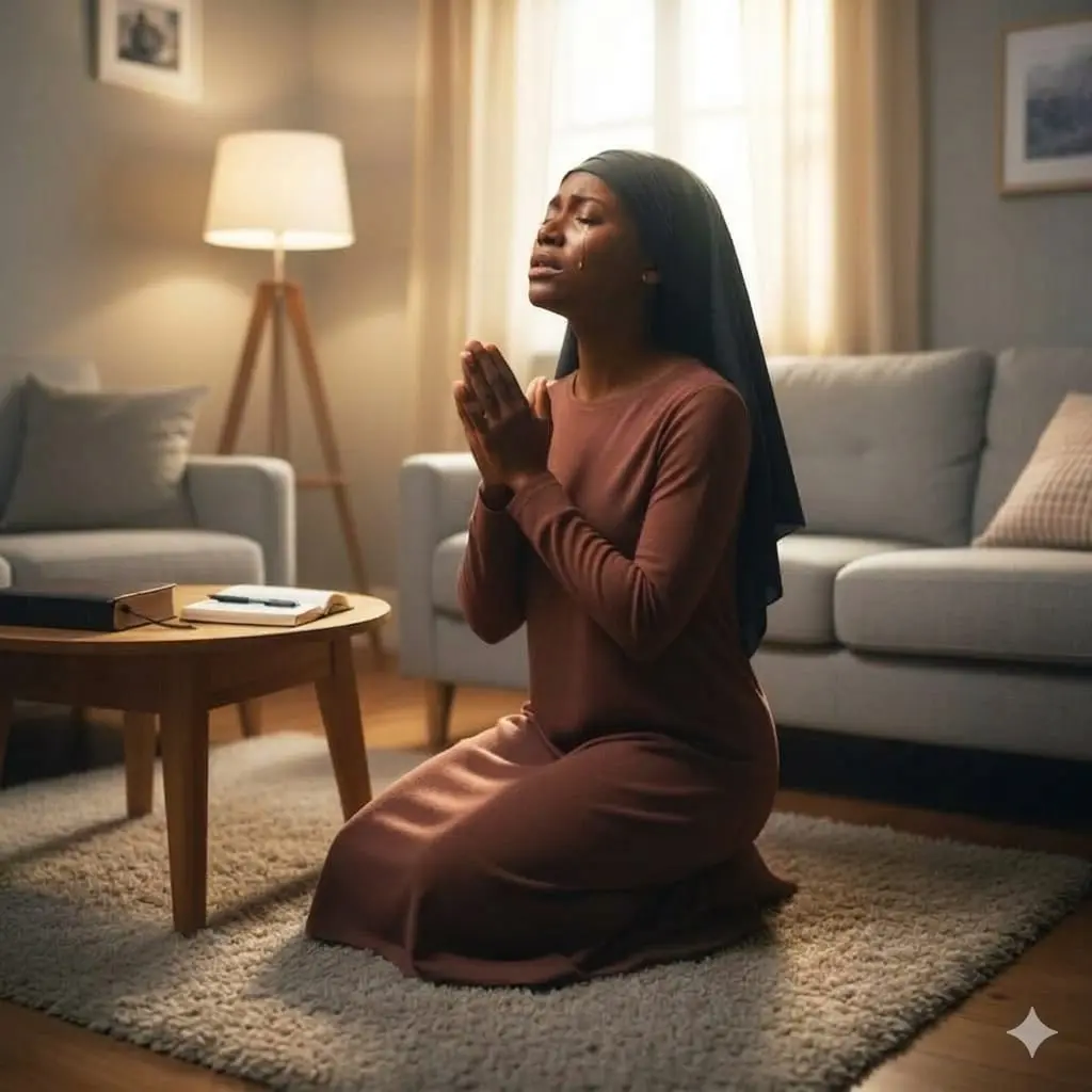 People praying together
