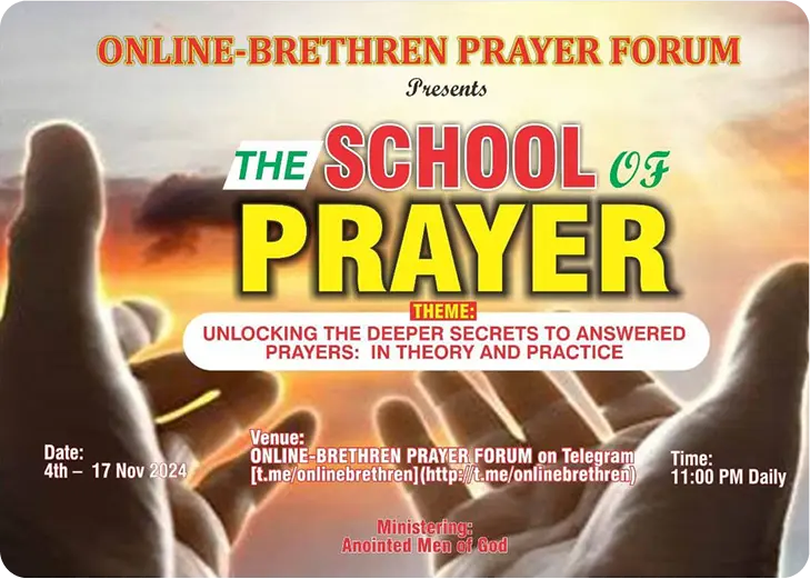 Prayer flier